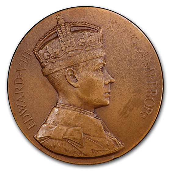 1937 Great Britain AE Coronation Medal SP-64 PCGS 1937 Great Britain AE Coronation Medal SP-64 PCGS